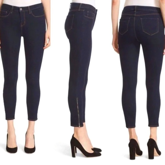 L’AGENCE Andrea High Rise Jeans Midnight 27 - Picture 1 of 10